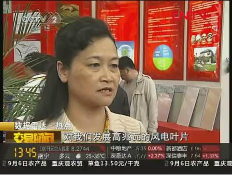 中央电视台财经频道报道伟德集团“三新”产业